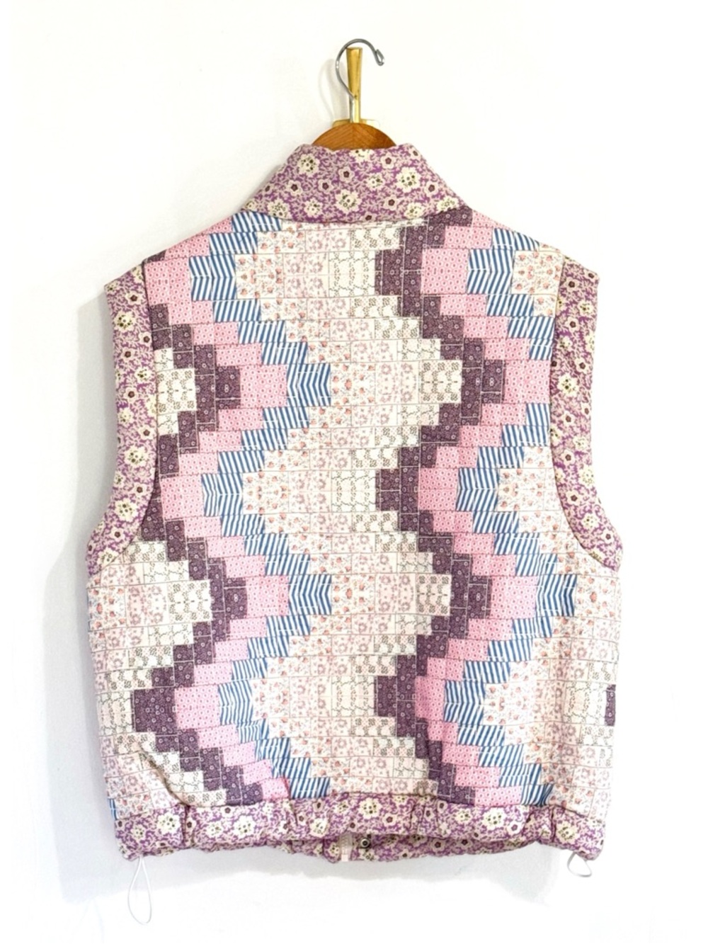 NWOT SEA New York Quilted Patchwork Ida Puffer Vest - Picture 7 of 9